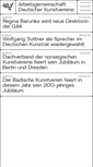 Mobile Screenshot of kunstvereine.de